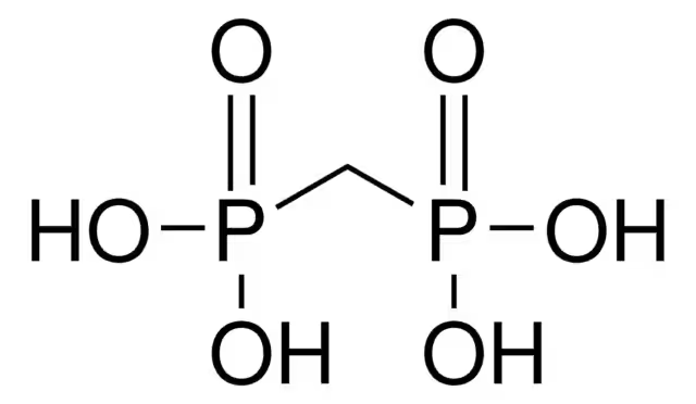 METHYLENEDIPHOSPHONIC ACID structure, CAS 1984-15-2