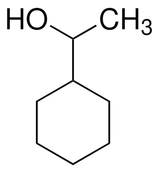 1-Cyclohexylethanol structure, CAS 1193-81-3