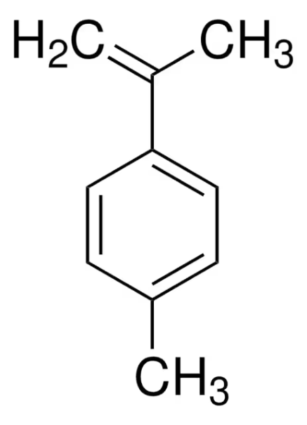 4-Isopropenyltoluene structure, CAS 1195-32-0