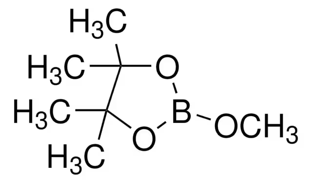 2-Methoxy-4,4,5,5-tetramethyl-1,3,2-dioxaborolane structure, CAS 1195-66-0