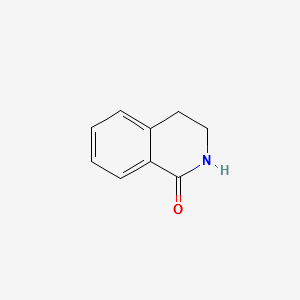 3,4-Dihydro-2H-isoquinolin-1-one structure, CAS 1196-38-9