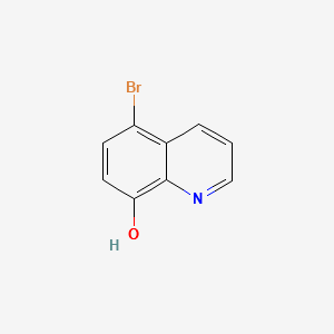 5-Bromoquinolin-8-ol structure, CAS 1198-14-7