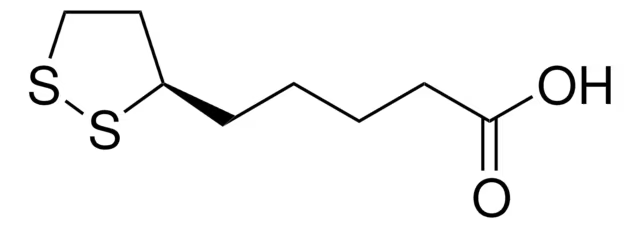 R-(+)-alpha-Lipoic acid structure, CAS 1200-22-2