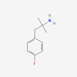 1-(4-Fluorophenyl)-2-methyl-2-propylamine structure, CAS 1200-27-7
