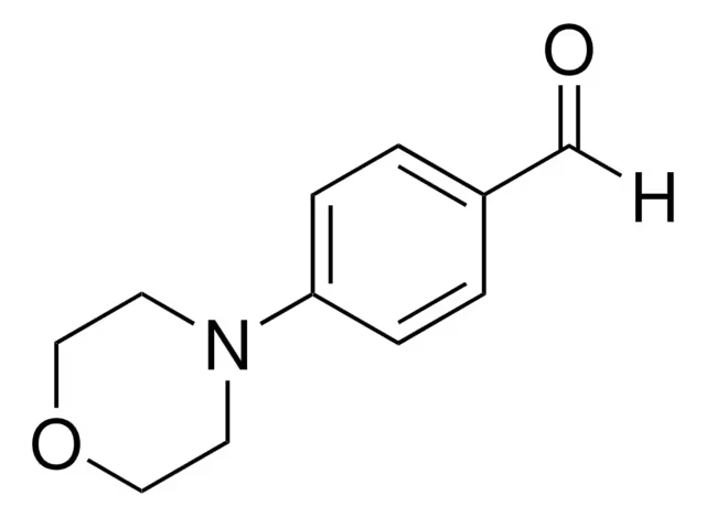 4-Morpholinobenzaldehyde structure, CAS 1204-86-0