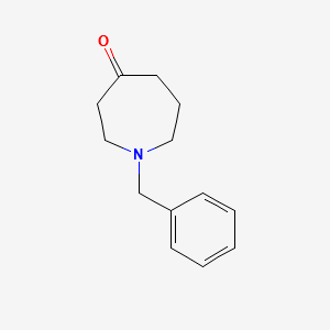 1-Benzylhexahydro-4-azepinone structure, CAS 1208-75-9