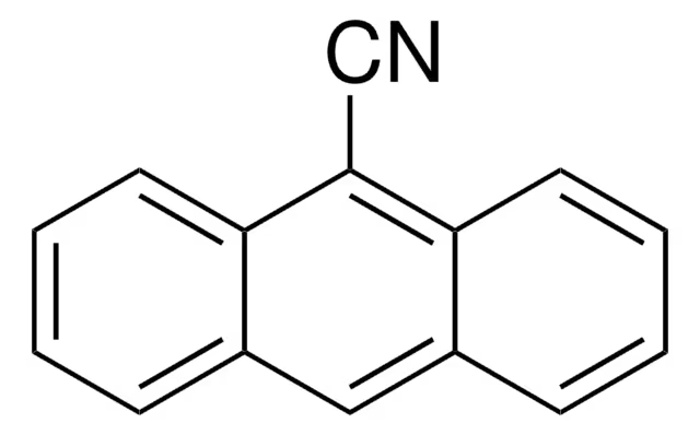 9-Anthrracenecarbonitrile structure, CAS 1210-12-4