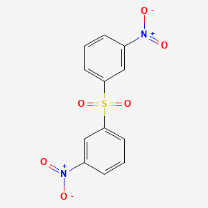 3-Nitrophenyl sulphone structure, CAS 1228-53-1
