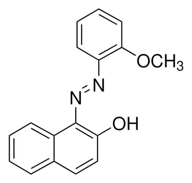 Solvent Red 1 structure, CAS 1229-55-6
