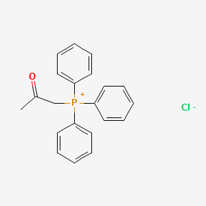 Acetonyltriphenylphosphonium chloride structure, CAS 1235-21-8