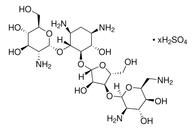 Paromomycin sulfate salt structure, CAS 1263-89-4