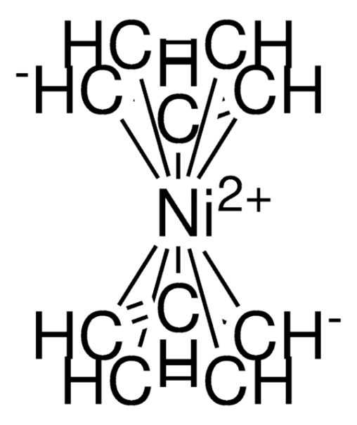 Nickelocene structure, CAS 1271-28-9