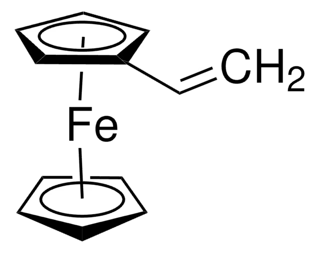 Vinylferrocene structure, CAS 1271-51-8