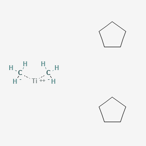 Bis(cyclopentadienyl)dimethyltitanium structure, CAS 1271-66-5