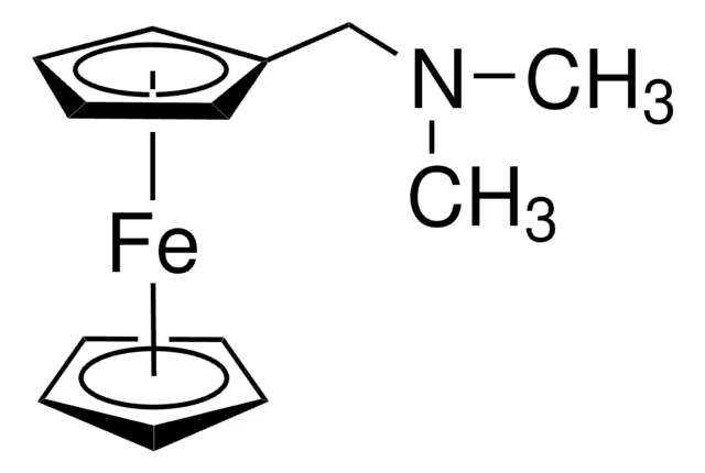 N,N-Dimethylaminomethylferrocene structure, CAS 1271-86-9
