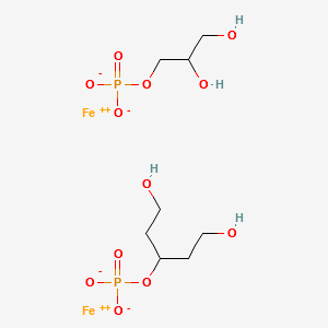 Ferric glycerophosphate structure, CAS 1301-70-8