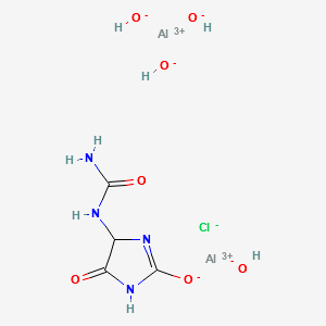 Alcloxa structure, CAS 1317-25-5