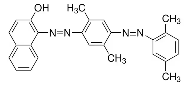 Solvent Red 27 structure, CAS 1320-06-5