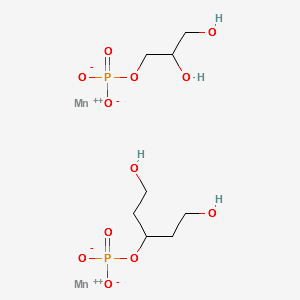 Manganese glycerophosphate structure, CAS 1320-46-3