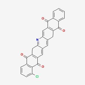 Vat Blue 14 structure, CAS 1324-27-2