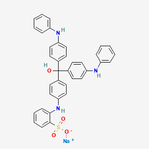 Acid Blue 119 structure, CAS 1324-80-7