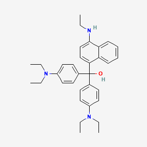 Solvent Blue 5 structure, CAS 1325-86-6