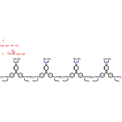 Pigment Blue 14 structure, CAS 1325-88-8