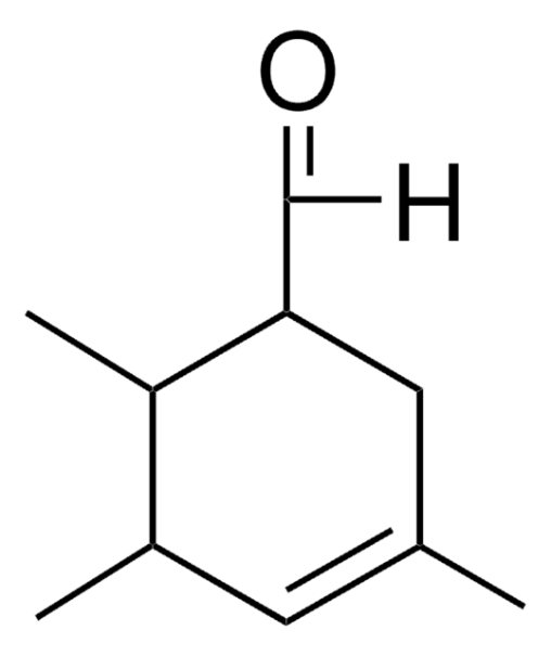 Isocyclocitral structure, CAS 1335-66-6