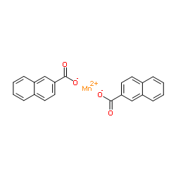 Manganese naphthenate structure, CAS 1336-93-2