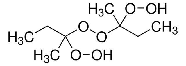 2-Butanone peroxide structure, CAS 1338-23-4
