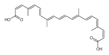 Annatto structure, CAS 1393-63-1