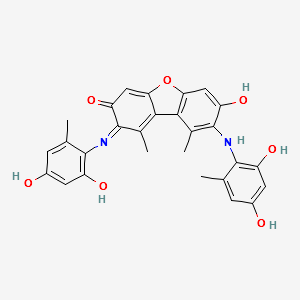 Orcein structure, CAS 1400-62-0