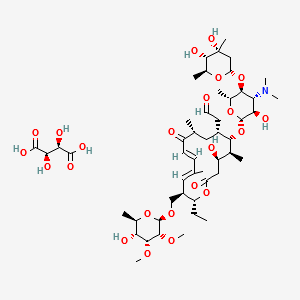 Tylosin tartrate structure, CAS 1405-54-5