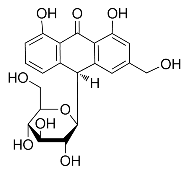 Aloin structure, CAS 1415-73-2