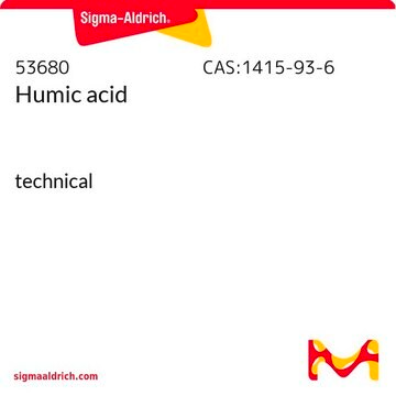 Humic acid structure, CAS 1415-93-6