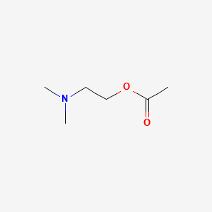 2-Dimethylaminoethyl acetate structure, CAS 1421-89-2