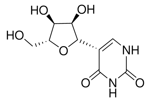Pseudouridine structure, CAS 1445-07-4