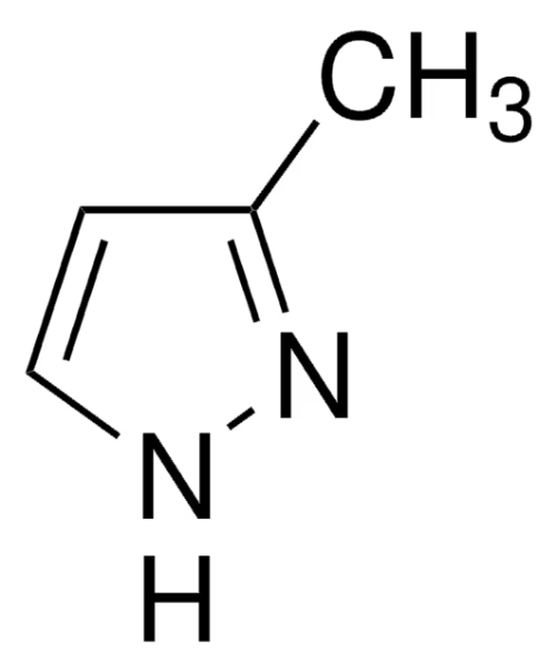 3-Methylpyrazole structure, CAS 1453-58-3