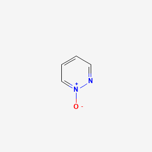 Pyridazine N-oxide structure, CAS 1457-42-7