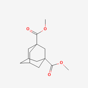 Dimethyl 1,3-adamantanedicarboxylate structure, CAS 1459-95-6