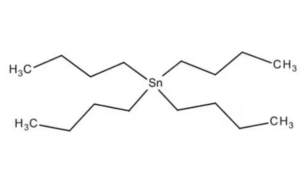 Tetra-n-butyltin structure, CAS 1461-25-2