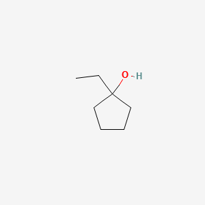 1-Ethylcyclopentanol structure, CAS 1462-96-0