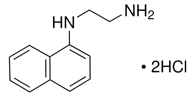 N-(1-Naphthyl)ethylenediamine dihydrochloride structure, CAS 1465-25-4