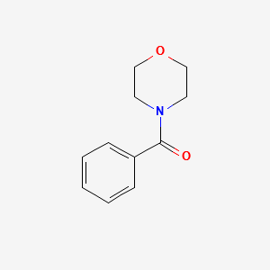 4-Benzoylmorpholine structure, CAS 1468-28-6
