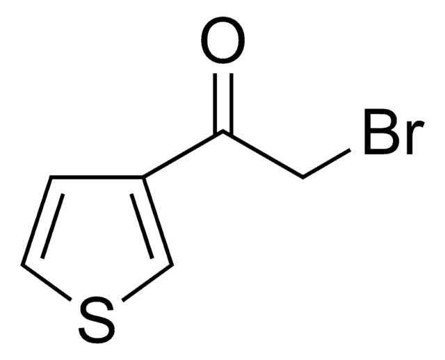2-Bromo-1-(3-thienyl)-1-ethanone structure, CAS 1468-82-2
