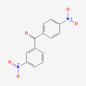 3,4'-Dinitrobenzophenone structure, CAS 1469-74-5