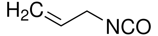 Allyl isocyanate structure, CAS 1476-23-9