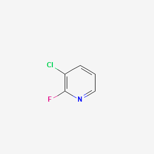 3-Chloro-2-fluoro-pyridine structure, CAS 1480-64-4