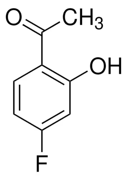 4'-Fluoro-2'-hydroxyacetophenone structure, CAS 1481-27-2