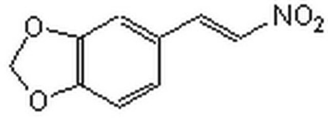 3,4-Methylenedioxy-beta-nitrostyrene structure, CAS 1485-00-3